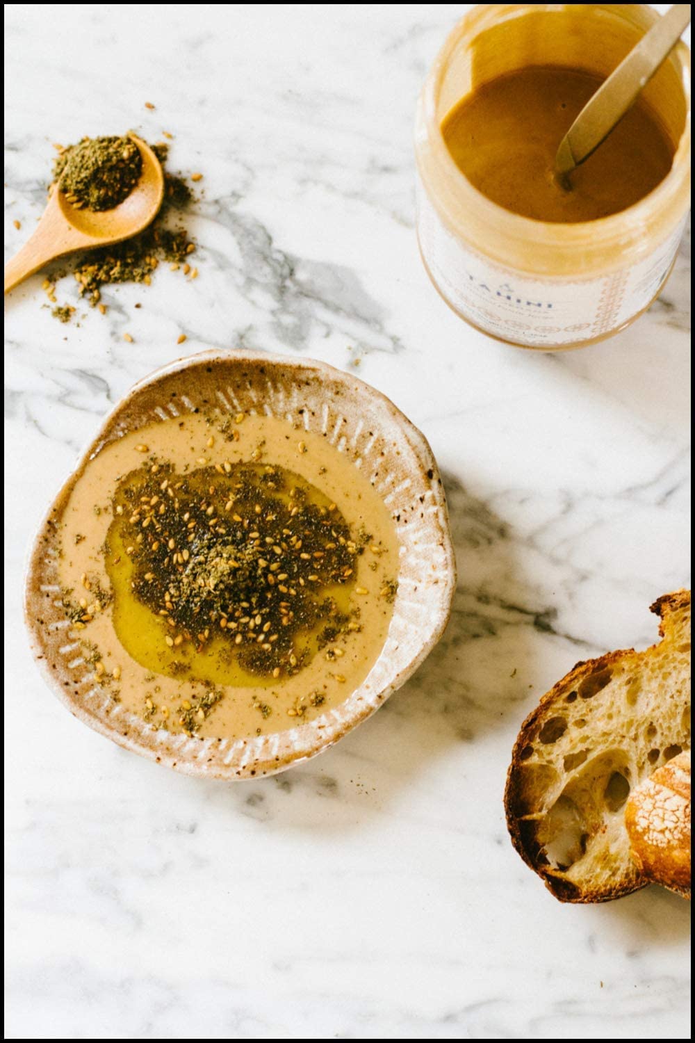 Villa Jerada tahini on toast creates a velvet-smooth morning spread.