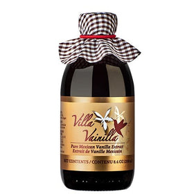 Villa Vainilla Pure Vanilla Extract bottle cap, ideal for baking and flavor enhancement.