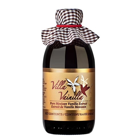 Villa Vainilla Pure Vanilla Extract bottle cap, ideal for baking and flavor enhancement.