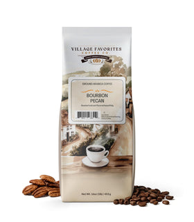 Village Favorites Flavored Coffee Apple Crumb Cake grounds deliver a smooth, flavorful morning
