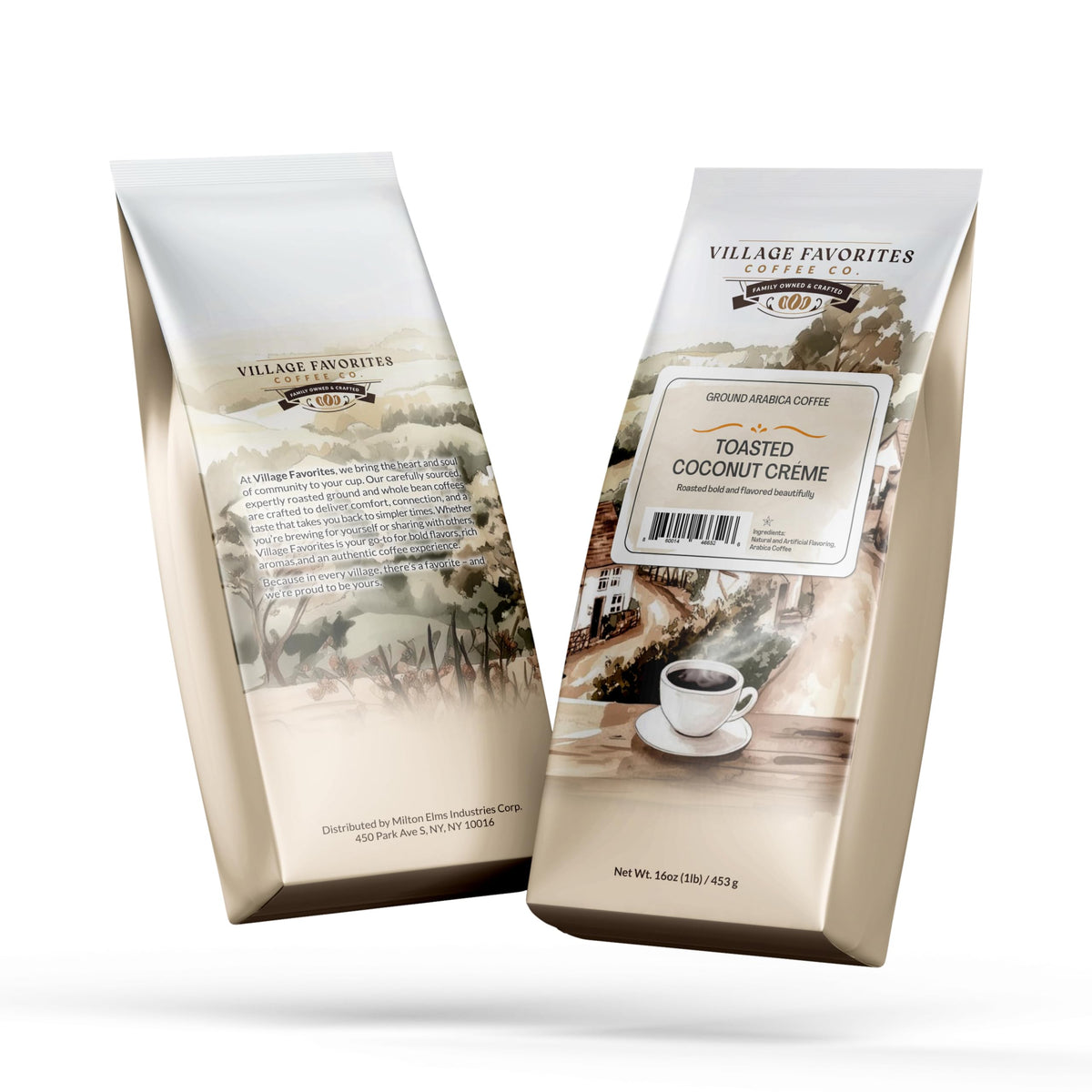 Village Favorites mold-free coffee for clean, crisp taste