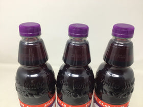 Graphic showing Vimto Squash ingredients, a versatile juice concentrate.