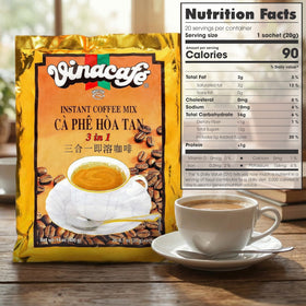 Vinacafe travel friendly sachet pack fits in bags