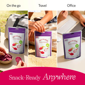 Vinamit dragon fruit slices smoothie add-ons showcase versatile breakfast options.