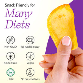 Vinamit Jackfruit Chips as a topping for yogurt bowls to add crunch and flavor.