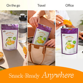 Vinamit mango offers long shelf life, perfect for travel and pantry storage.