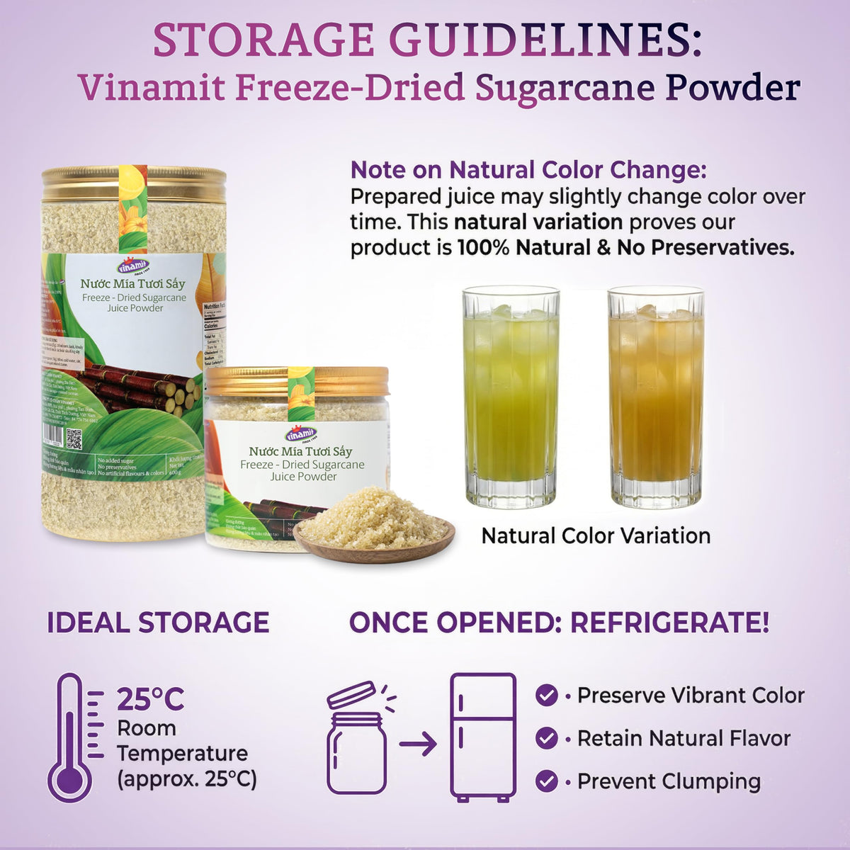Vinamit pantry-ready pack ideal for office and travel