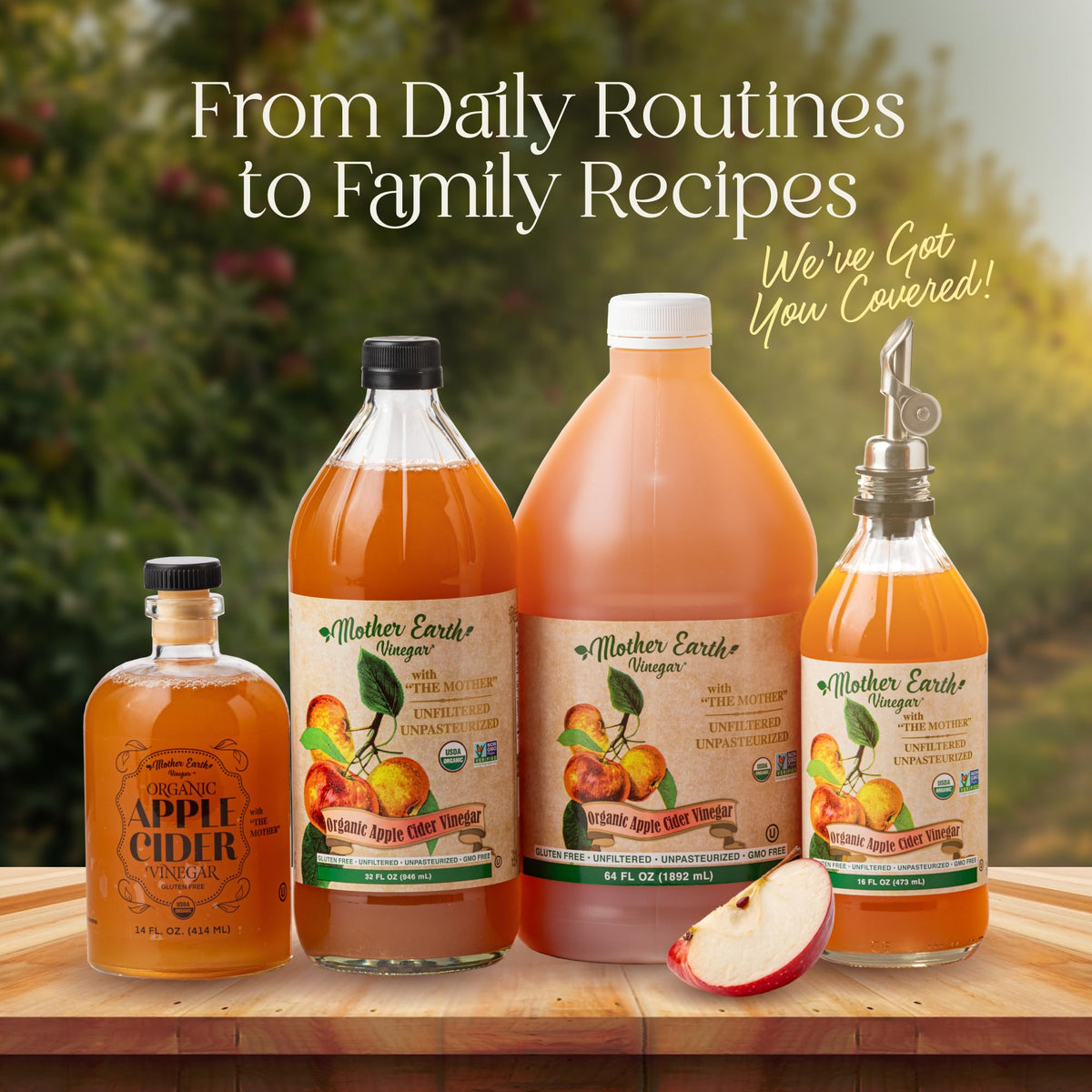 Vinegar-pour-glass-bottle captures aroma release and convenient drizzles.