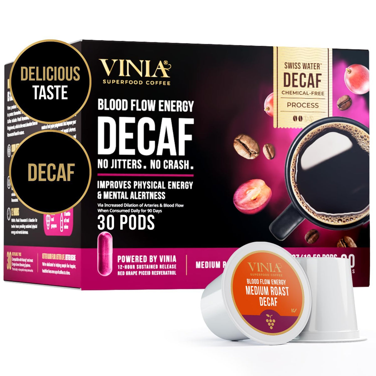 VINIA morning cup illustrates alertness without jitters