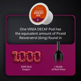 VINIA tasting notes hint at chocolatey smoky flavors in the cup