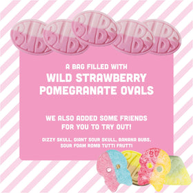 VINTERLAND Bubs Banana Oval, a chewy fruity bite great for kids' lunchboxes and party favors.