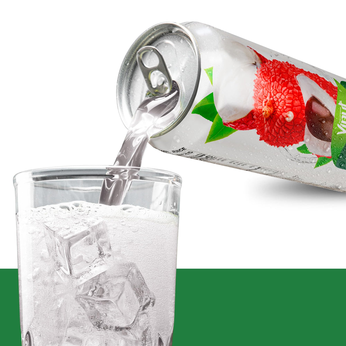 VINUT Lychee Juice single-serving pack emphasizes convenient, ready-to-drink format