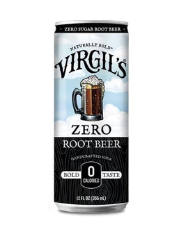 Pour of Virgil's Zero Sugar Root Beer into a glass for a refreshing moment.