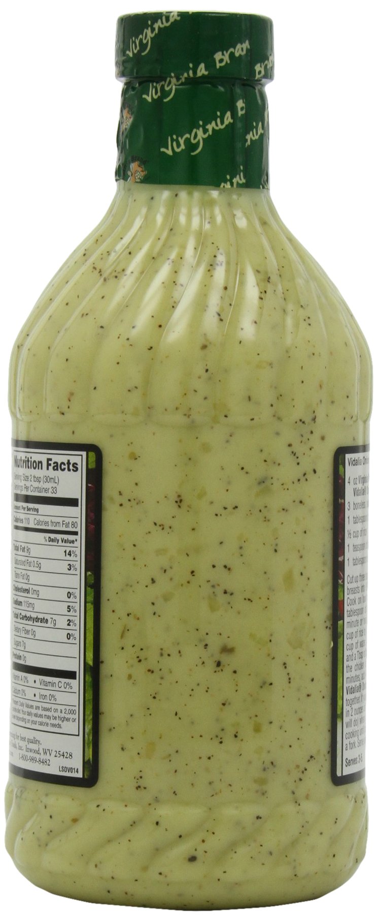 Virginia Brand Vidalia Onion Vinaigrette dip served as a tasty snack and appetizer