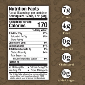 Virginia Diner non-GMO nuts use natural ingredients for mindful snacking.
