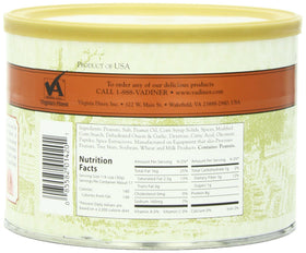 Virginia Diner vacuum-sealed tin preserves freshness and flavor.