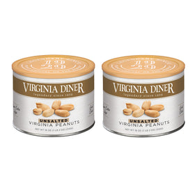 Virginia Diner XL blister-roasted peanuts delivering a robust crunch.