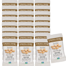 Virginia Diner XL blister peanuts packaging, convenient 25-pack for lunch boxes