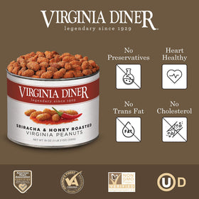 Virginia Diner XL peanuts batch showcases large nuts for a satisfying bite.