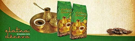 Vispak Zlatna Dzezva steaming cup evokes rich aroma and comfort.