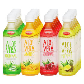 Visvita Aloe Vera Juice with Real Pulp Original front view for refreshing hydration