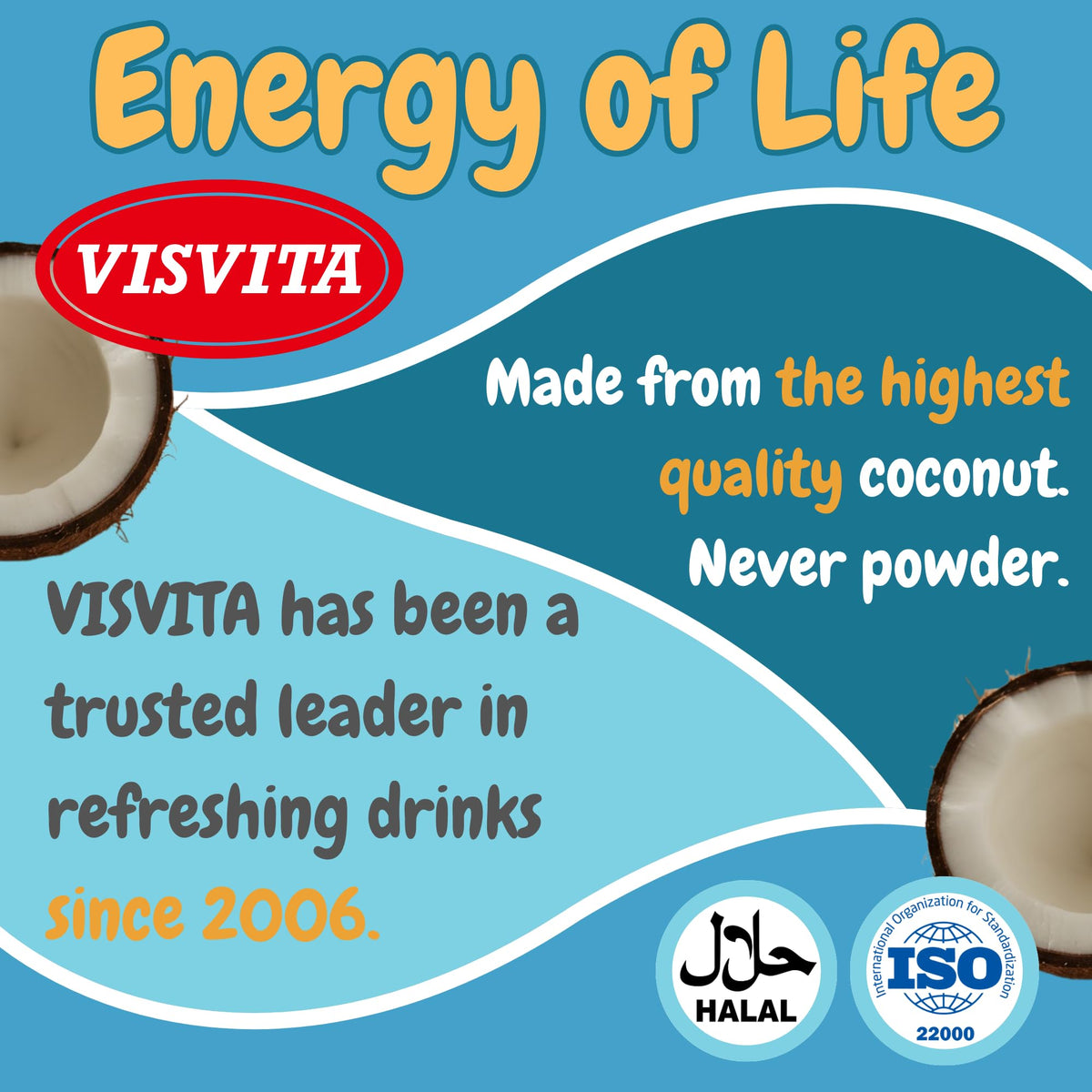Close-up of nata de coco pearls highlighting chewy texture in Visvita drink.
