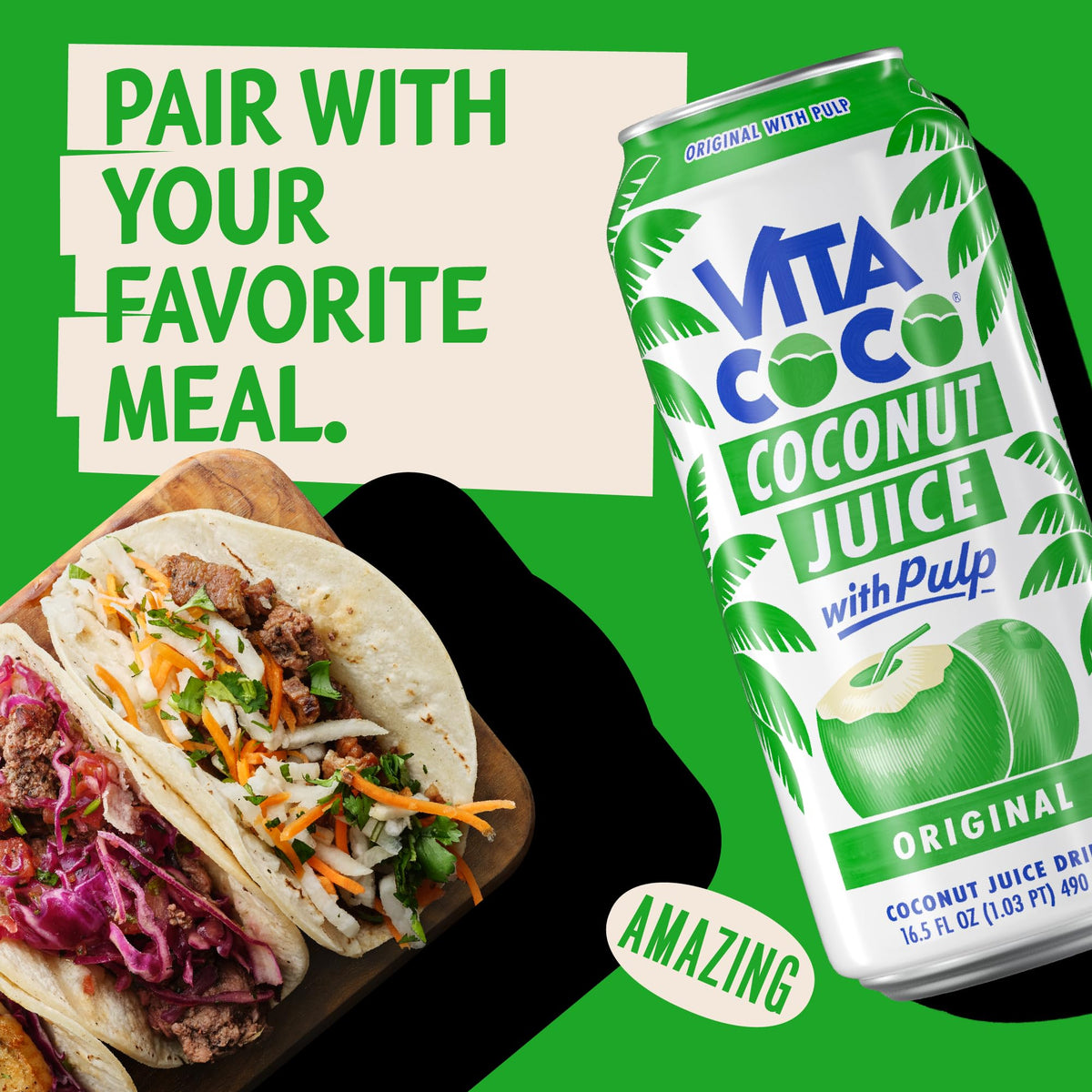Vita Coco 12-pack packshot ready for shareable hydration.