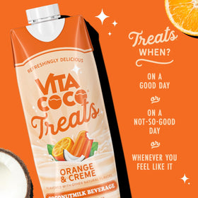 Ingredient list highlights dairy-free, gluten-free, and non-GMO options