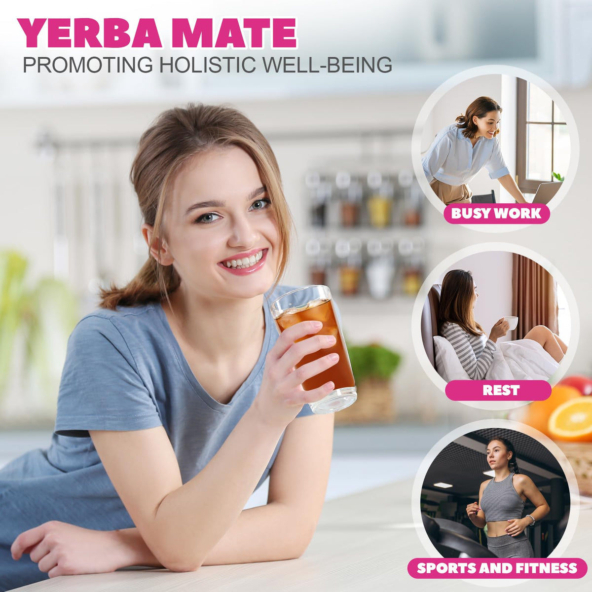 Peach-mango aroma from VitaCoeur Yerba Mate invites a refreshing sip.