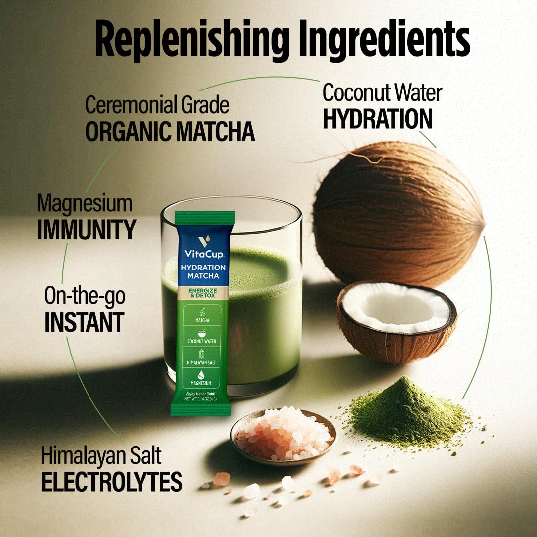 Vitacup Aquamin magnesium mineral blend delivering minerals and electrolyte support.