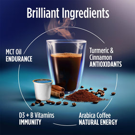 VitaCup Decaf Genius with B vitamins for daily nutrient-infused coffee experience