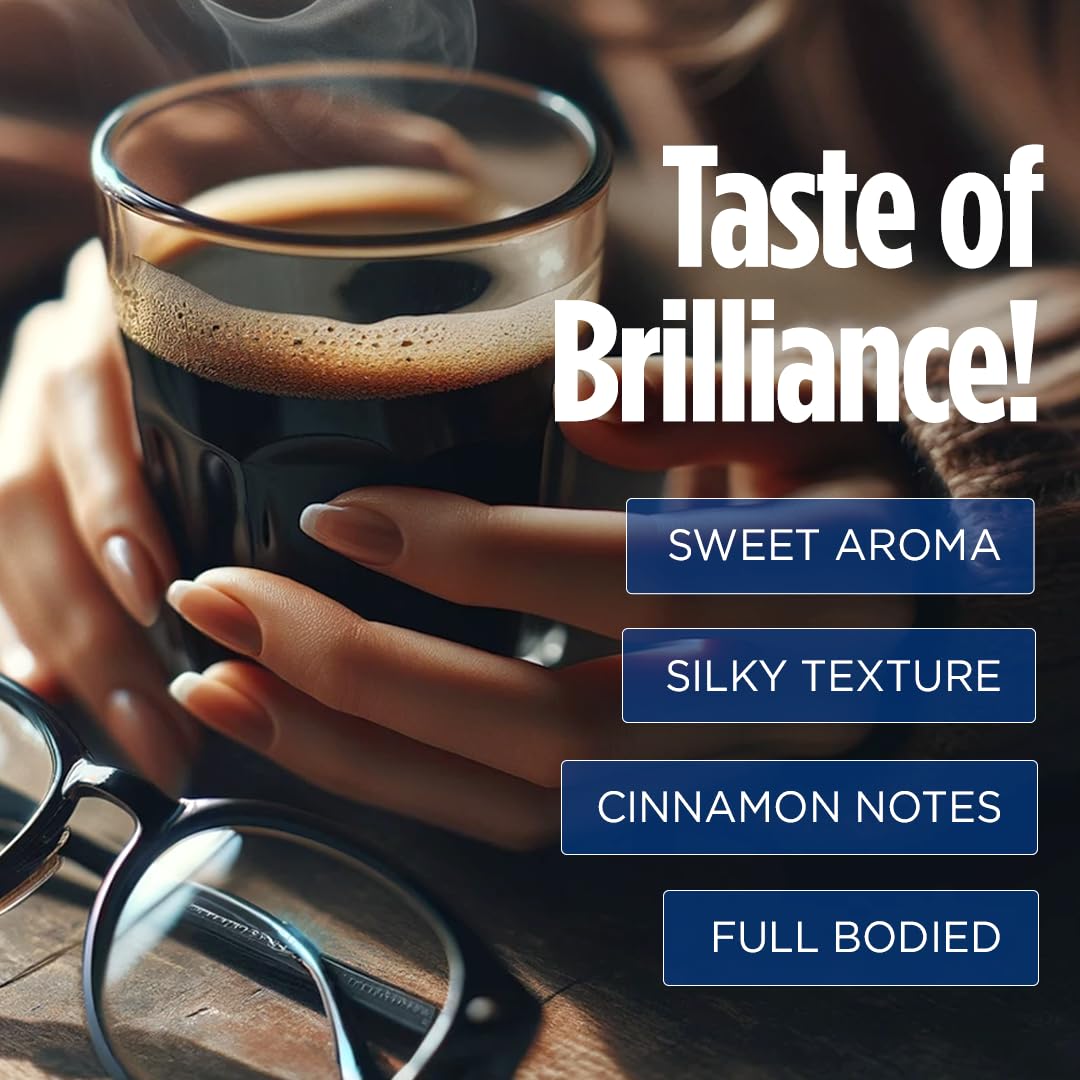 VitaCup Genius Arabica beans close-up for rich aroma and body