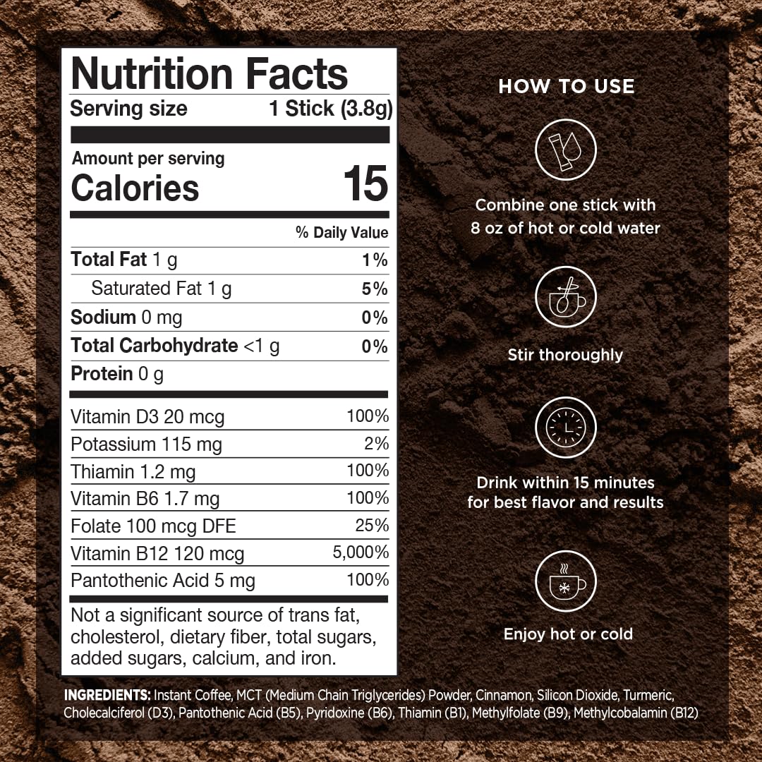 On-the-go VitaCup Genius travel pack for Keto-friendly energy anywhere.