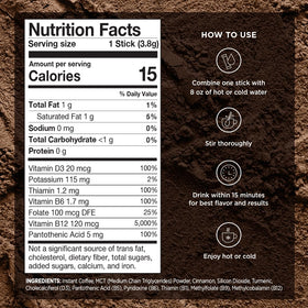 On-the-go VitaCup Genius travel pack for Keto-friendly energy anywhere.