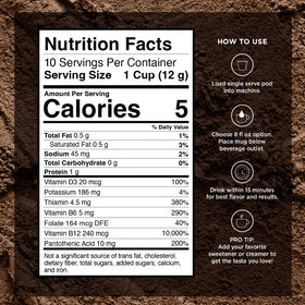 VitaCup Genius Keto coffee pods featuring a smooth medium-dark roast.