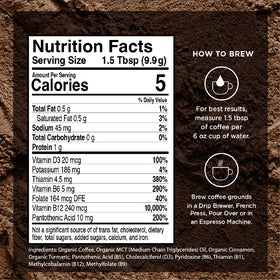 Medium-dark roast aroma from VitaCup Genius enhances flavor and alertness.