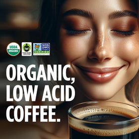 VitaCup Guatemala single-origin dark roast close-up reveals high-altitude beans and complexity