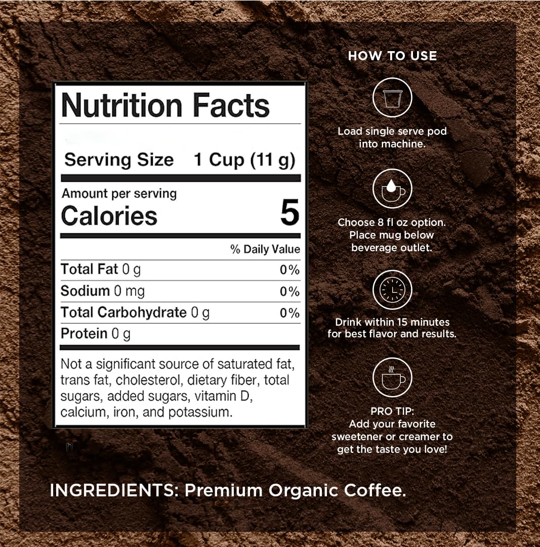 Guatemala single-origin dark roast pods with high-altitude beans from VitaCup.