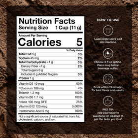 VitaCup Lions Mane brew boosts focus and concentration in your day.