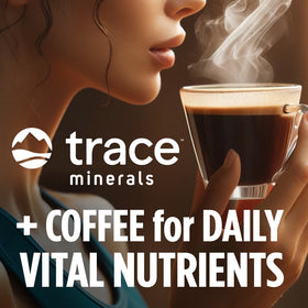 VitaCup Mineral Coffee being poured, showcasing smooth flow and balanced flavor