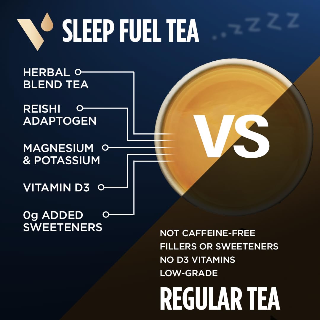 VitaCup Sleep Fuel vegan electrolytes mix, convenient sleep support.