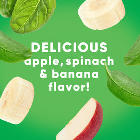 Vitafusion apple-spinach-banana flavor supports everyday wellness on the go