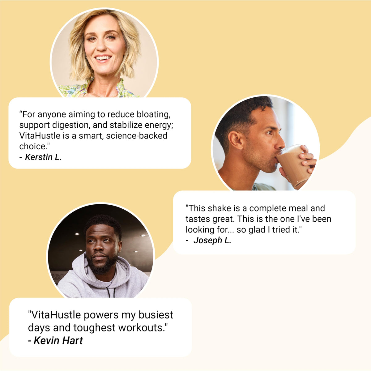 VitaHustle ONE dairy-free gluten-free formula ideal for sensitive diets