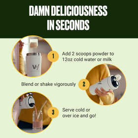 VitaHustle ONE greens and superfoods mix enhancing daily nutrition