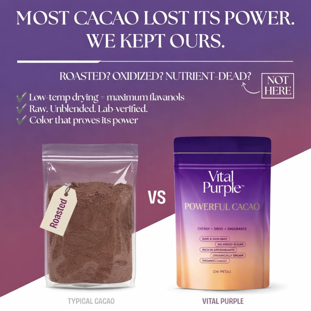 Vital Purple cup-energized illustrates ready-to-drink enjoyment and flexibility.