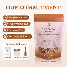 Vital Tea spoon and tea bags set for easy, mess-free brewing