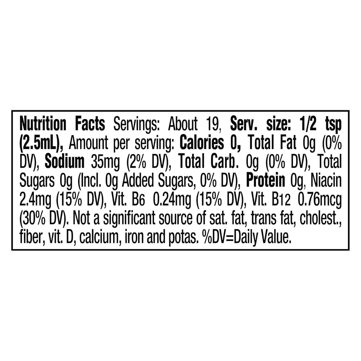 B vitamins blend highlighted for daily energy support.
