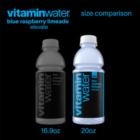 Vitaminwater Elevate 20-ounce bottle is convenient for on-the-go hydration.