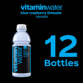Vitaminwater Elevate twelve-pack box suggests versatile, shareable hydration.