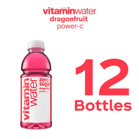 Vitaminwater Power-C Dragonfruit bottle pack12 shows convenient multi-pack.